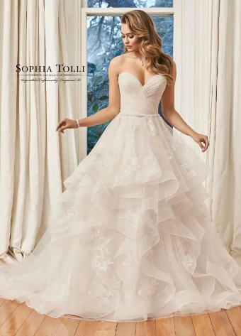Sophia Tolli Y11958 #0 default Ivory/Champagne thumbnail