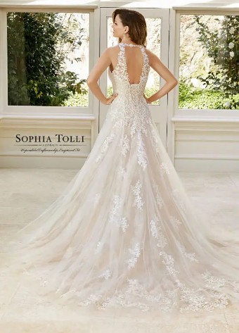 Sophia Tolli Y11963 #2 White Ivory/Blush thumbnail